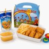 Kinder menu kibbeling