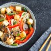 Wok tofu
