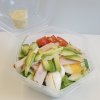 Salade met gerookte kip