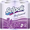 Selpak 3 laags 8 rollen lavender Wc papier