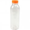 A-Pet fles met Oranje dop 1000cc
