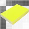 Etiket geel 8x12cm