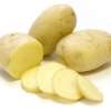 Hele aardappelen vast kokend