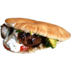 TURKS BROOD OF DONER MET KOFTE/KEBAB