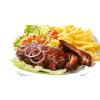 PLATE KALFSSPARERIBS