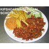 97 schotel Kipshoarma speciaal
