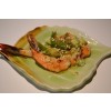 Teppan Garnalen Wasabi Avocado 鉄板牛油果蝦