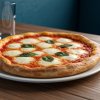 Pizza margherita groot