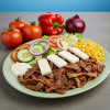 Shoarma schotel met fetakaas