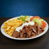Döner kebab schotel