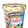 Ben & Jerry's Topped Strawberry Swirled