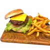 Creamy Angus Cheeseburger Menu