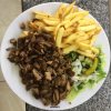 45. Shoarma schotel