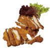 Krokante kip (met frituursaus)