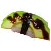 Avocado Kaas Nigiri (*** New ***) met Paling saus