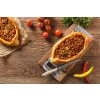 Turkse pizza shoarma varkensvlees