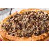 Turkse pizza lams en gesmolten kaas
