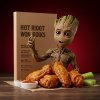 Hot wings menu groot