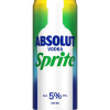Absolut vodka sprite 250ml