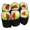 Avocado tuna maki
