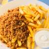 Frietes Taco met knoflooksaus