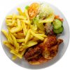 Plate gegrilde halve kip
