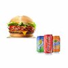 XXL Burger met 1 drankje
