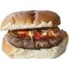Broodje hamburger speciaal gebakken ui