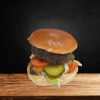 Broodje runderhamburger extra speciaal