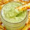 Churros (8stuks) met Poedersuiker + Groene elfensaus van Jet