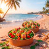 Shrimp poos saladbowl