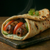 Seekh kebab wrap
