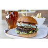 Blauwe burger