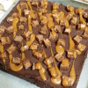 Nutella muffin met chocomousse