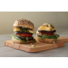 Smoked brie burger