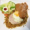 Bami-/ Nasi schotel