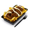 Frietje stoofvlees met pepermayo - Middel