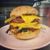Double Cheesy BBQ Burger