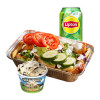 Kapsalon kipdöner met een Ben & Jerry's 100ml