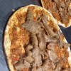 Lahmacun met döner