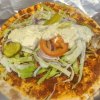 Lahmacun met döner kebab extra (kaas en feta)
