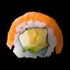 Zalm roomkaas maki