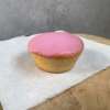 Vegan roze koek