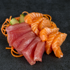 moriawase (combinatie zalm/tonijn)