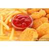 friet 4 kipnuggets en ketchup