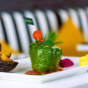 Vejetaryan dolma / Vegetarisch gevuld paprika