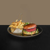 Burger Flamin cheetos chicken