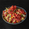 Loaded fries mix cheetos kip en cheetos scampi