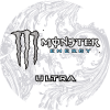 Monster Energy Drank Ultra ( wit )