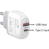 GREEN ON 20W Dual PD + QC3.0 Travel Charger A2316C-EU